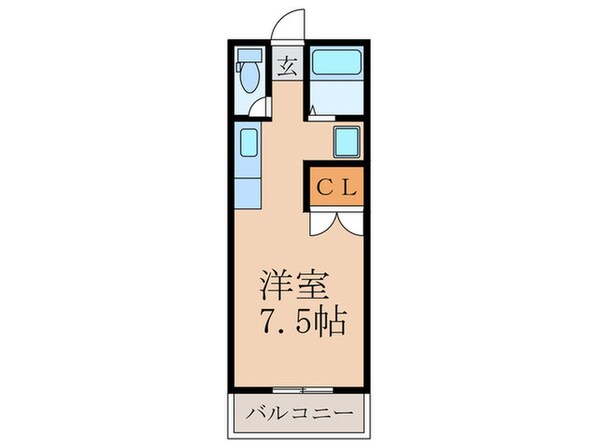 コーポみすずⅠの物件間取画像